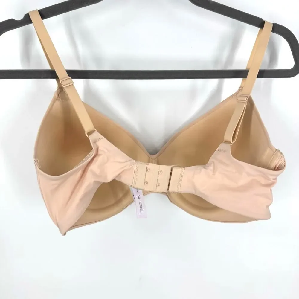 Out From Under UO Bra 36D Beige Tan Wireless Comfort neutral minimalist - Picture 3 of 5